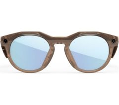 OAKLEY Meta HSTN Glasses - Brown Smoke, Prizm Deep Water Polarised