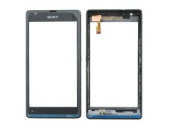 Genuine Sony C5302, C5303, C5306 Xperia SP Dark Silver Front Touchscreen / Digitizer -1271-9433