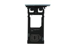 Genuine Sony Xperia XZs G8232 Blue Dual Sim Cap / Tray - 1307-4394
