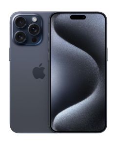 Apple iPhone 15 Pro Max 256GB Blue Titanium Sim Free / Unlocked Mobile Phone - MU7A3ZD/A - A-Grade