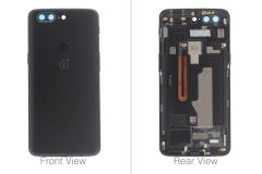 Official OnePlus 5T A5010 Black Aluminum Battery Cover (No Lens) - 2011100018