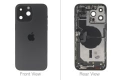Official Apple iPhone 14 Pro Max Space Black Battery Cover (OEM Pulled)