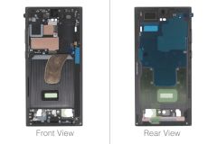 Official Samsung Galaxy S23 Ultra SM-S918 Black Display Frame / Chassis - GH96-15833A