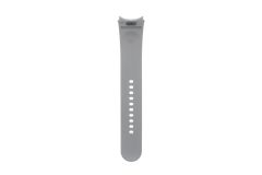 Official Samsung Galaxy Watch 6 44mm SM-R940 Silver Rubber Adjust Strap - GH98-48359C