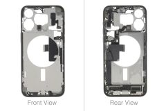 Official Apple iPhone 15 Pro Max Natural Titanium Chassis / Middle Frame (OEM Pulled)