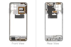 Official Samsung Galaxy M32 SM-M325 White Middle Cover / Chassis - GH98-46876C