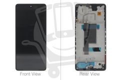 Official Xiaomi Poco X5 Pro 5G Black LCD Screen & Digitizer - 5600010M2000
