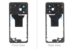 Official Xiaomi Poco X5 Pro 5G Black Chassis / Middle Frame - 5600050M2000