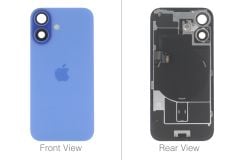 Official Apple iPhone 16 Ultramarine Blue Battery Cover (OEM Pulled)