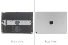 Official Apple iPad Pro 10.5 (2017) - Wi-Fi A1701 Silver Rear Assembly With Battery - Mixed Grade