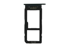 Genuine HTC U Play Brilliant Black Sim & Memory Card Tray - 72H0A030-01M