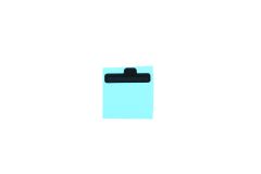 Genuine Sony Xperia M4 Aqua Black Speaker Mesh - 56ATUL0040A