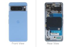 Official Google Pixel 8 Pro Bay Blue Rear / Battery Cover - G949-00695-01