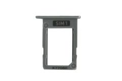 Genuine Samsung Galaxy J3 2017 SM-J330 Silver Sim & Memory Card Tray / Holder - GH61-12796B