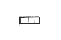 Official Samsung Galaxy A02s SM-A025 Black Sim Card Tray / Holder - GH81-20134A