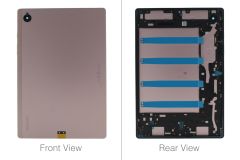Official Samsung Tab A8 10.5 LTE SM-X205 Pink Gold Rear Cover - GH81-22194A