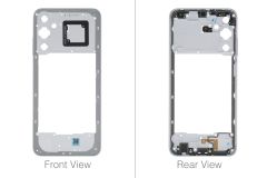 Official Samsung Galaxy A05s SM-A057 Silver Chassis / Middle Frame - GH81-24412A