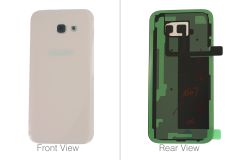Genuine Samsung Galaxy A5 2017 A520 Pink Gold Glass Rear Battery Cover - GH82-13638D