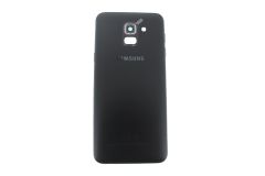Official Samsung Galaxy J6 2018 J600 Black Back / Battery Cover - GH82-16866A