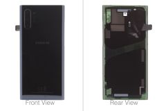 Official Samsung Galaxy Note 10+ SM-N975 Aura Black Battery Cover with Adhesive - GH82-20588A
