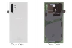 Official Samsung Galaxy Note 10+ SM-N975 Aura White Battery Cover with Adhesive - GH82-20588B