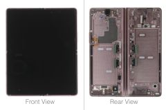 Official Samsung Galaxy Z Fold 2 5G SM-F916 Mystic Bronze (Gold Hinge) LCD Screen & Digitizer - GH82-24297B