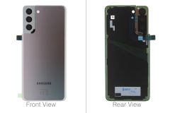Official Samsung Galaxy S21+ 5G SM-G996 Phantom Silver Rear / Battery Cover - GH82-24505C