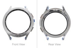 Genuine Samsung Galaxy Watch 4 Classic 46mm SM-R890 Silver Metal Front Cover - GH82-26124B