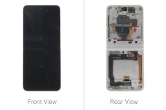 Official Samsung Galaxy Z Flip 3 5G Cream Inner Flip LCD Screen (No Camera) - GH82-27244B / GH82-27243B