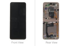 Official Samsung Galaxy Z Flip 4 5G Pink Gold LCD Screen & Digitizer - GH82-29440C / GH82-30239C