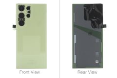 Official Samsung Galaxy S23 Ultra SM-S918 Lime Green Rear / Battery Cover - GH82-30400H