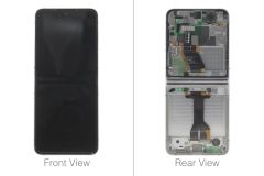Official Samsung Z Flip 5 5G SM-F731 Cream Inner LCD Screen & Digitizer - GH82-31827B