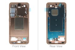 Official Samsung Galaxy S24 SM-S921 Sandstone Orange Chassis / Middle Frame - GH82-33418G