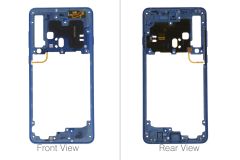 Official Samsung A9 A920 Blue Metal Middle Frame / Support - GH96-12294B