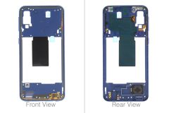 Genuine Samsung Galaxy A40 SM-A405 Blue Middle Cover - GH97-22974C
