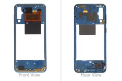 Genuine Samsung Galaxy A50 SM-A505 Blue Middle Cover / Chassis - GH97-23209C