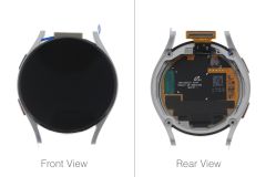 Official Samsung Galaxy Watch 4 40mm SM-R860 Silver LCD Screen - GH97-26411B