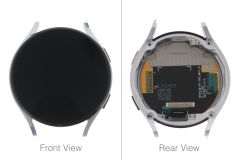Official Samsung Galaxy Watch 4 44mm SM-R875 Silver LCD Screen - GH97-26600B
