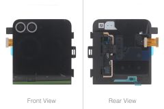 Official Samsung Z Flip 6 5G SM-F741 Silver Shadow Outer / Top LCD Screen & Digitizer - GH97-30012A