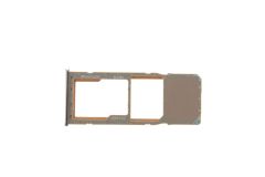 Official Samsung A7 A750 Gold Sim & Memory Card Tray / Holder - GH98-43635C