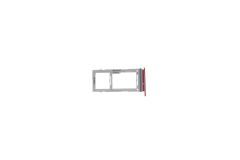 Official Samsung Galaxy S10 G973 Dual Sim Cardinal Red Sim Tray - GH98-43713H
