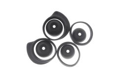 Official Samsung Galaxy Buds SM-R170 Black Replacement Ear Tip Pack - GH98-43824A