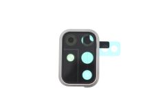 Genuine Samsung Galaxy A71 SM-A715 Silver Camera Frame - GH98-44763B