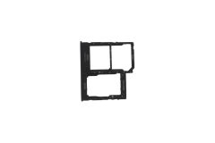 Official Samsung Galaxy A41 SM-A415 Black Sim & Memory Card Tray - GH98-45275A