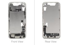 Official Apple iPhone 14 Starlight Middle Frame / Chassis (OEM Pulled)