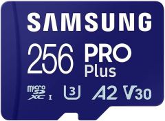 Official Samsung FC 256GB PRO Plus microSD with Adapter - MB-MD256SA/EU