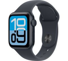 APPLE Watch SE 3 - 40 mm Midnight Aluminium Case with Midnight Sport Band, M/L - MEHC4MP/A