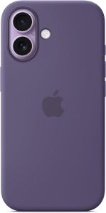 Official Apple iPhone 17 Silicone Case with MagSafe - Purple Fog - MGF04ZM/A