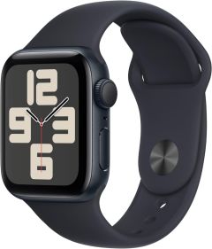 APPLE Watch SE (2023) - 40 mm Midnight Case with Midnight Sports Band, M/L - A-Grade