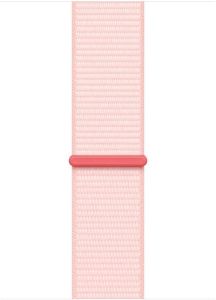 Official Apple Watch 45mm Light Pink Sport Loop - MT5F3ZM/A - A-Grade